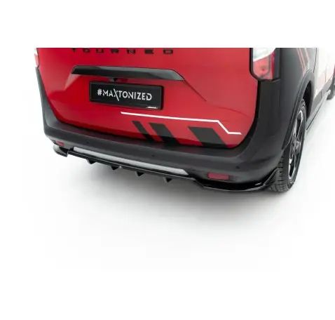 Arriere Splitter (avec une barre verticale) Ford Tourneo Courier Mk2