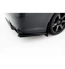 Arriere Splitter (avec une barre verticale) Subaru Impreza WRX STI Mk3 Facelift