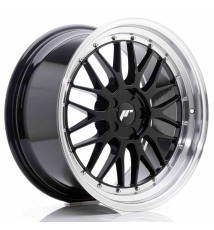 JR Wheels JR23 19x9,5 ET20-48 5H BLANK Gloss Black w/Machined Lip