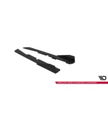 Street Pro Lame Du Pare Chocs Arriere + Flaps Subaru Impreza WRX STI Mk3 Facelift