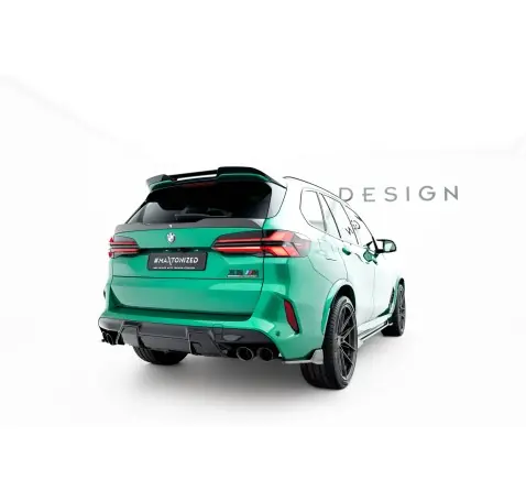 Fibre de Carbone Lames De Pare-Chocs Arrière Latérales BMW X5 M F95 Facelift