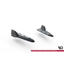 Fibre de Carbone Lames De Pare-Chocs Arrière Latérales BMW X5 M F95 Facelift