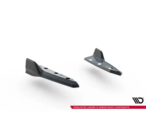 Fibre de Carbone Lames De Pare-Chocs Arrière Latérales BMW X5 M F95 Facelift