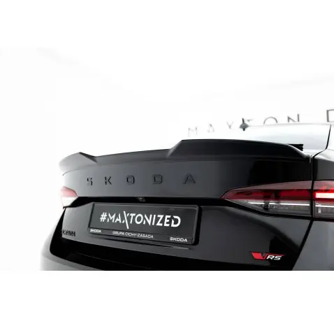 Spoiler Cap 3D Skoda Octavia RS / Sportline / Standard Liftback MK4 / Mk4 Facelift Spoiler Cap 3D Skoda Octavia RS / Sportline / Standard Liftback MK4 / Mk4 Facelift