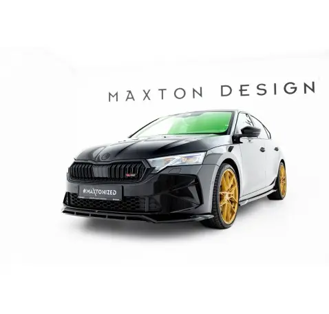 Lame Du Pare-Chocs Avant V.1 Skoda Octavia RS Liftback / Combi Mk4 Facelift