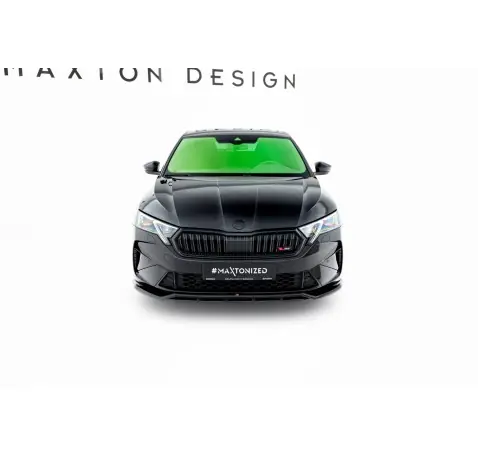 Lame Du Pare-Chocs Avant V.1 Skoda Octavia RS Liftback / Combi Mk4 Facelift