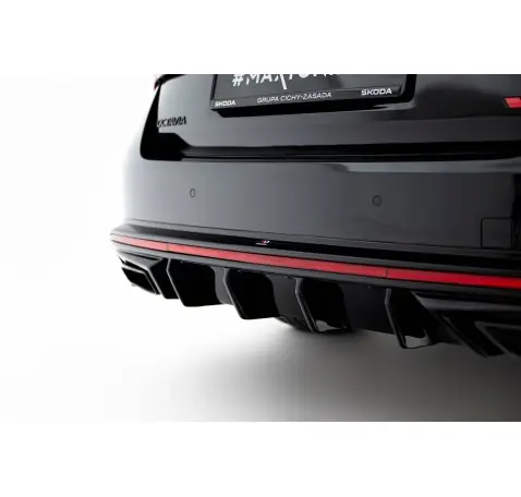 Rajout Du Pare-Chocs Arriere Skoda Octavia RS Liftback / Combi Mk4 Facelift