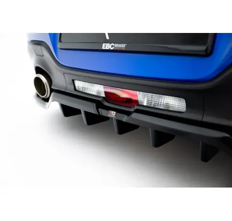 Arriere Splitter (avec une barre verticale) V.1 + Flaps Subaru BRZ Mk2
