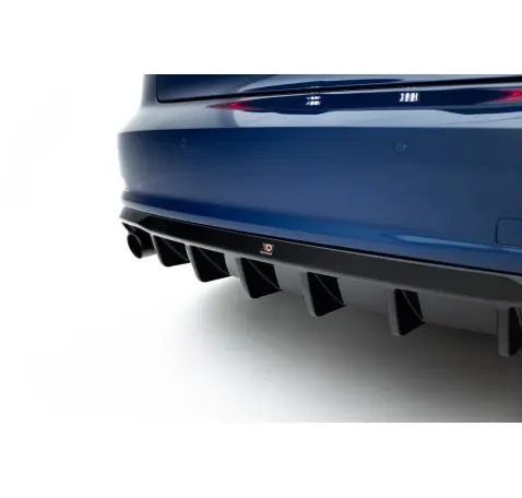 Diffuseur Arrière Complet Audi A3 Sedan 8V (Version avec embouts d'échappement simples des deux côtés)