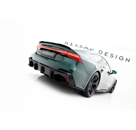 Fibre de Carbone Diffuseur Arrière Audi RS7 C8 (version with towbar)