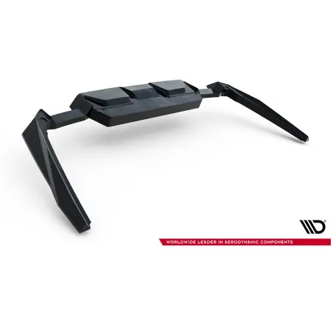 Arriere Splitter (avec une barre verticale) BMW M5 Sedan / Touring G90