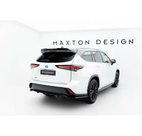 Arriere Splitter (avec une barre verticale) Toyota Highlander Mk4