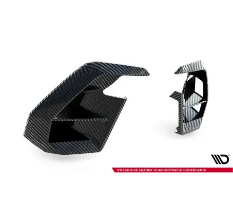 Prepreg Carbon Front Bumper Side Vents BMW X7 M-Pack G07 Facelift