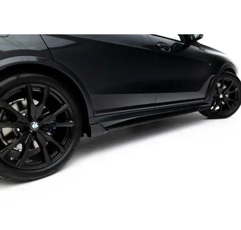 Set of Prepreg Carbon Splitters V.2 BMW X7 M-Pack G07 Facelift