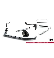 Set of Prepreg Carbon Splitters V.2 BMW X7 M-Pack G07 Facelift