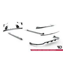 Set of Prepreg Carbon Splitters V.2 BMW X7 M-Pack G07 Facelift