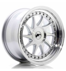 JR Wheels JR26 16x8 ET10-30 BLANK Silver Machined Face