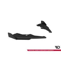 Street Pro Lame Du Pare Chocs Arriere V.2 + Flaps BMW 1 M-Pack F70