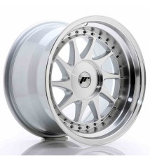 JR Wheels JR26 17x10 ET20-25 BLANK Silver Machined Face