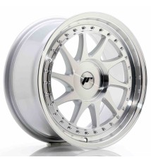 JR Wheels JR26 17x8 ET35 BLANK Silver Machined Face