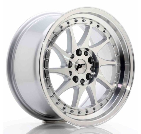 JR Wheels JR26 17x9 ET25 5x114/120 Silver Machined Face