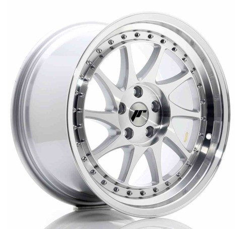 JR Wheels JR26 18x9,5 ET35 5x120 Silver Machined Face