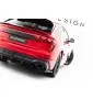 Arriere Splitter (avec une barre verticale) Audi RSQ8 Mk1 Facelift