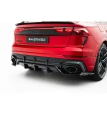 Arriere Splitter (avec une barre verticale) Audi RSQ8 Mk1 Facelift