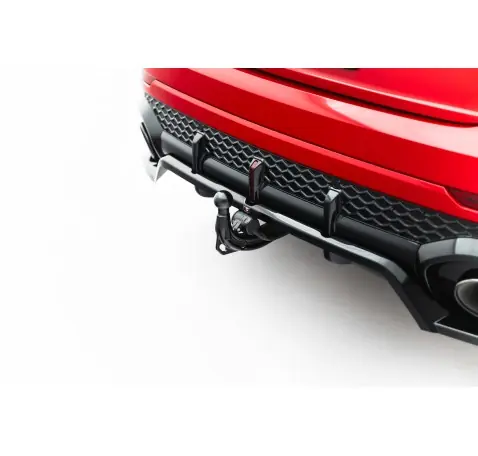 Arriere Splitter (avec une barre verticale) Audi RSQ8 Mk1 Facelift