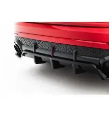 Arriere Splitter (avec une barre verticale) Audi RSQ8 Mk1 Facelift