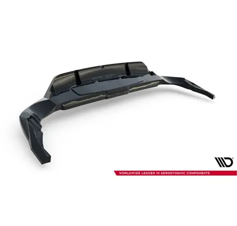 Arriere Splitter (avec une barre verticale) Audi RSQ8 Mk1 Facelift