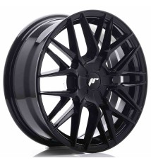 JR Wheels JR28 17x7 ET20-45 BLANK Glossy Black
