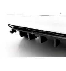 Arriere Splitter (avec une barre verticale) Volvo XC60 Mk1 Facelift