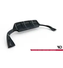 Arriere Splitter (avec une barre verticale) Volvo XC60 Mk1 Facelift