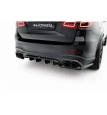 Arriere Splitter (avec une barre verticale) Mercedes-AMG GLC 43 SUV X253 Facelift