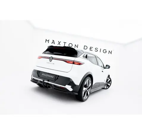 Central Arriere Splitter (avec une barre verticale) Renault Megane E-Tech Electric Mk1