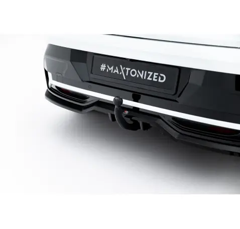 Central Arriere Splitter (avec une barre verticale) Renault Megane E-Tech Electric Mk1