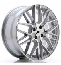 JR Wheels JR28 17x7 ET40 4x100 Silver Machined