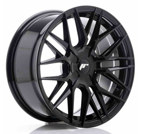 JR Wheels JR28 17x8 ET25-40 BLANK Gloss Black