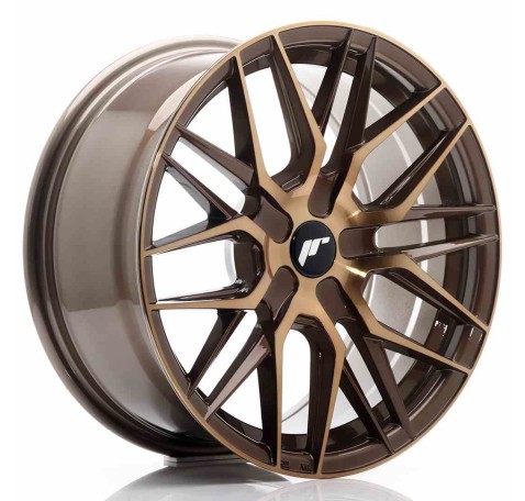 JR Wheels JR28 17x8 ET25-40 BLANK Platinum Bronze