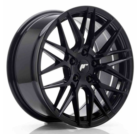 JR Wheels JR28 17x8 ET35 5x100 Glossy Black