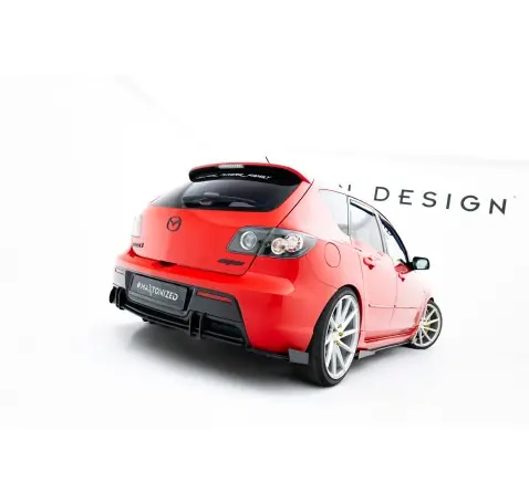 Street Pro Central Diffuseur Arriere Mazda 3 MPS Mk1 EU Version Street Pro Central Diffuseur Arriere Mazda 3 MPS Mk1 EU Version