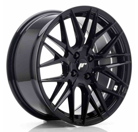 JR Wheels JR28 17x8 ET40 4x100 Glossy Black