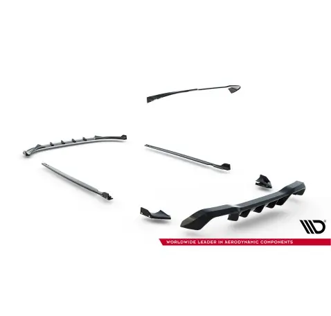 Ensemble Diffuseur V.4 Volkswagen Golf R Hatchback Mk8 Facelift