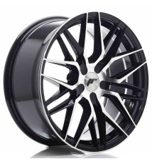 JR Wheels JR28 18x8,5 ET20-40 5H BLANK Gloss Black Machined Face