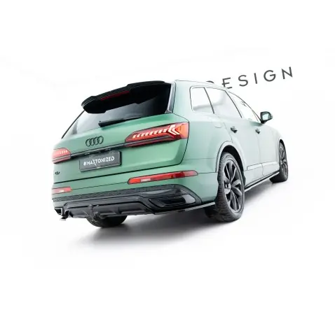 Arriere Splitter (avec une barre verticale) Audi Q7 S-Line Mk2 Facelift