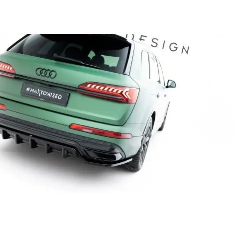 Arriere Splitter (avec une barre verticale) Audi Q7 S-Line Mk2 Facelift