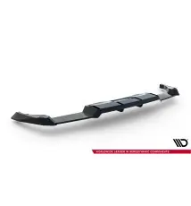 Arriere Splitter (avec une barre verticale) V.2 Volkswagen Golf R Hatchback Mk8 / Mk8 Facelift