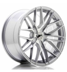 JR Wheels JR28 18x9,5 ET20-40 5H BLANK Silver Machined Face