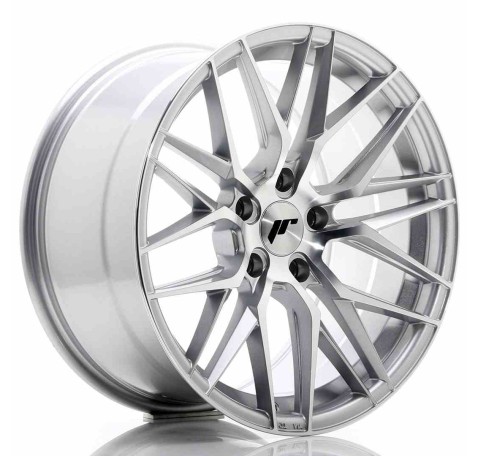 JR Wheels JR28 18x9,5 ET35 5x120 Silver Machined Face